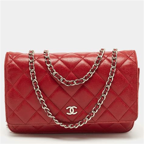 chanel wallet on chain price 2023|chanel quilted wallet on chain.